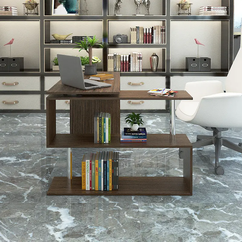 L-shaped Home Office Wood Corner Desk